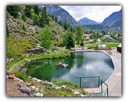 Mineral Hot Springs at Ouray, CO